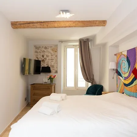 Maison Picasso - Jacuzzi, Vue, Terrasse For 6 וילה אנטיב